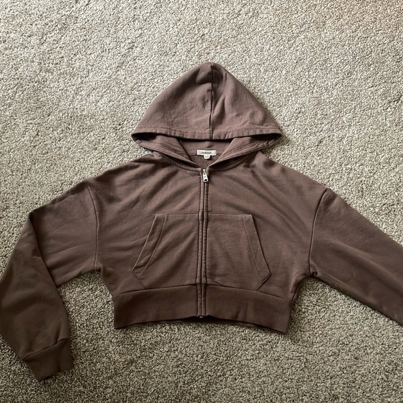 Garage | Cocoon Zippy Hoodie | Cropped Zip Up - Picture 3 of 17